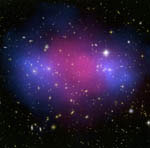 Amas de galaxies MACS J0025.4-1222 -Matière noire