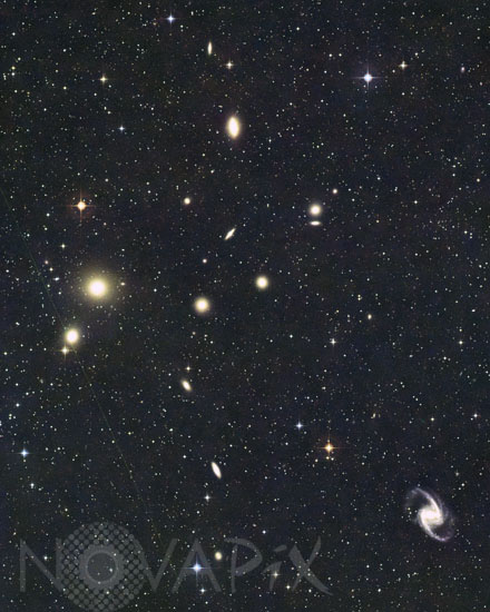 The cluster of galaxies in Fornax