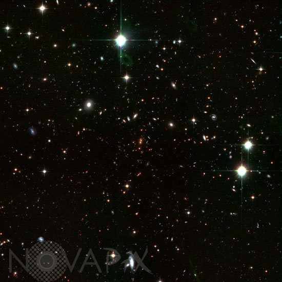 Amas de galaxies lointaines RDCS1252.9-2927