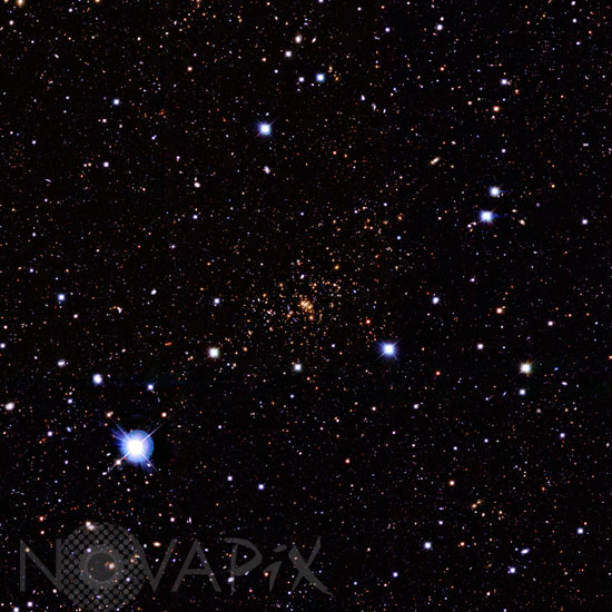 Distant galaxy cluster CL0024+1654