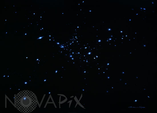 Superamas de galaxies-Vue d'artiste