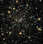 Centre de l'amas globulaire NGC 6397 dans l'Autel