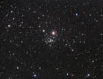 Amas ouvert NGC 654 dans Cassiopée