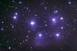 Amas ouvert des Pleiades