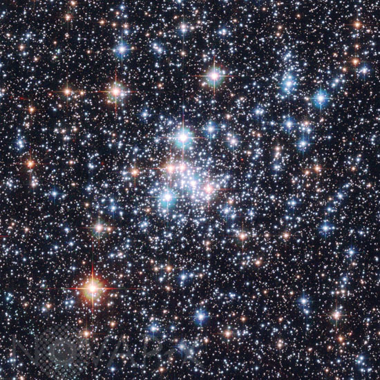 Amas ouvert NGC 290 dans le Petit nuage de Magellan