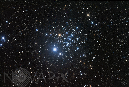 Amas ouvert NGC 457 dans Cassiopée