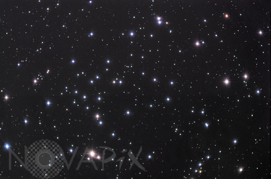 Amas ouvert NGC 752 dans Andromede
