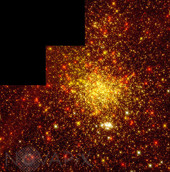 Double Cluster NGC 1850 in Dorado