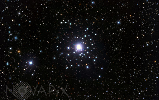 Open cluster NGC 2362 in Canis Major
