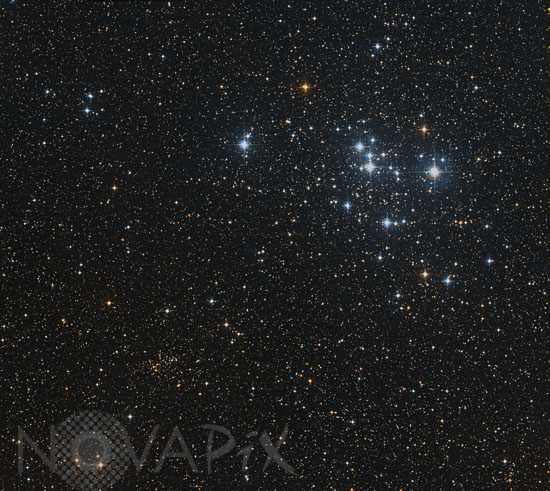Amas d'étoiles M47 dans la Poupe