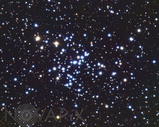 Amas ouvert M93 (NGC 2447) dans la Poupe