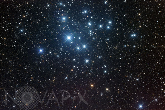 Open cluster NGC 2547 in Vela