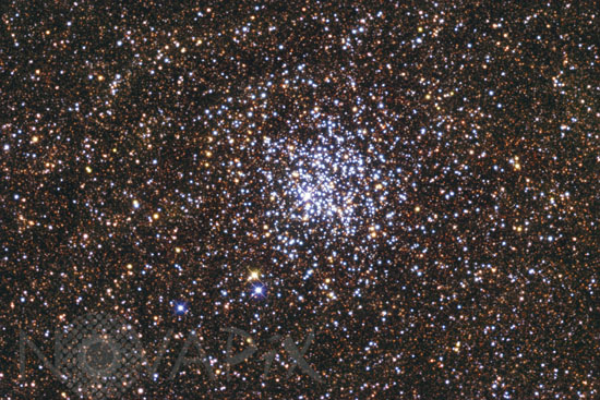 Amas ouvert M11 dans l'Ecu de Sobieski