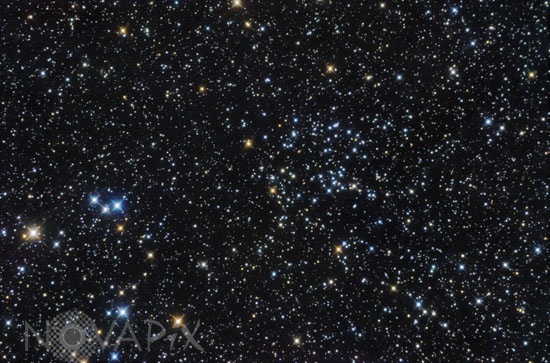 Amas ouvert NGC 6811 dans le Cygne