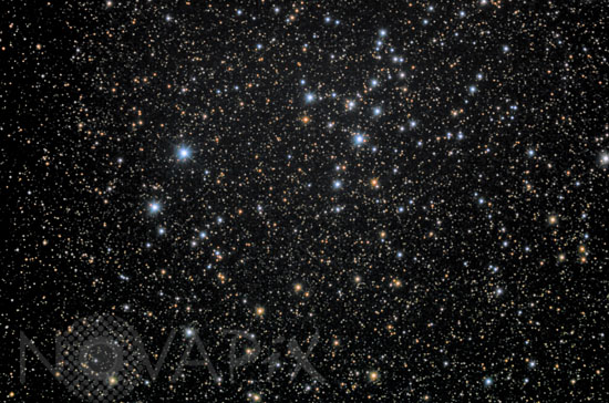 Amas ouvert NGC 6830 dans le Petit Renard