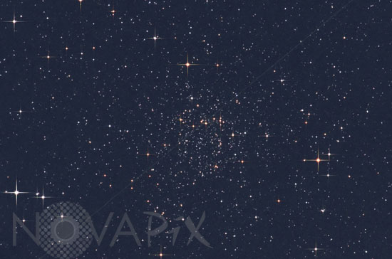 Amas ouvert NGC 7789 dans Cassiopée
