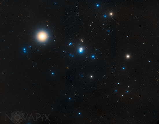 Amas ouvert des Hyades