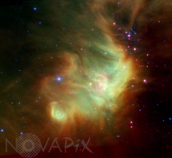 Star clusters IC 348 in Perseus