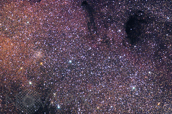 M24 star cluster in Sagittarius
