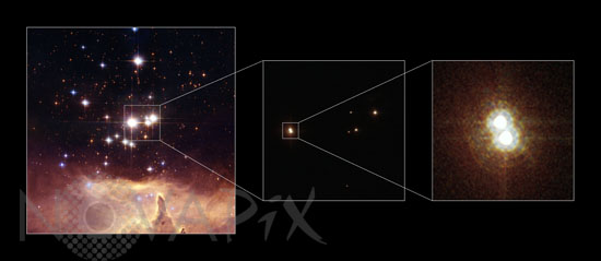 Pismis 24 star cluster in Scorpius