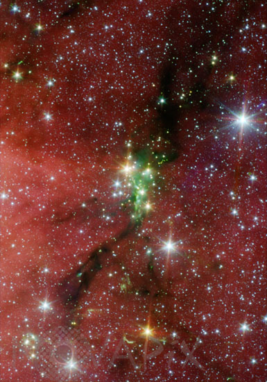 Amas d'étoiles Serpent Sud