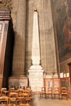 Eglise Saint Sulpice, Paris. Méridienne