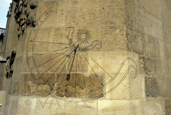 Sundial. Cluny museum, Paris