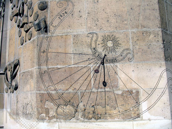 Sundial. Cluny museum, Paris