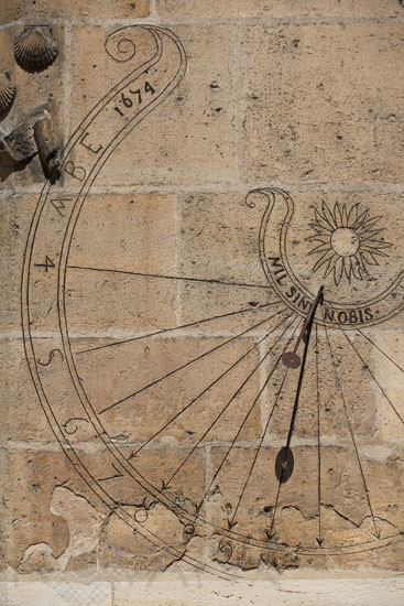 Cadran solaire du Musée de Cluny