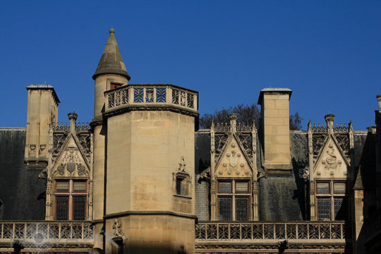 La tour à cinq pans du Musée de Cluny