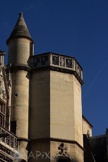 La tour à cinq pans du Musée de Cluny