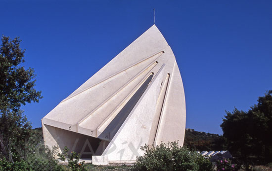 Huge sundial in France