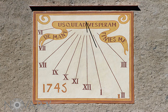 Cadran solaire - Lanslevillard