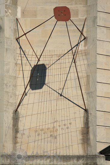 Méridienne de l'Hotel Dieu le Conte (Troyes)