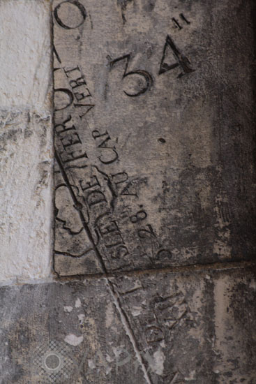 Méridienne de l'église Saint Martin des Vignes (Troyes)
