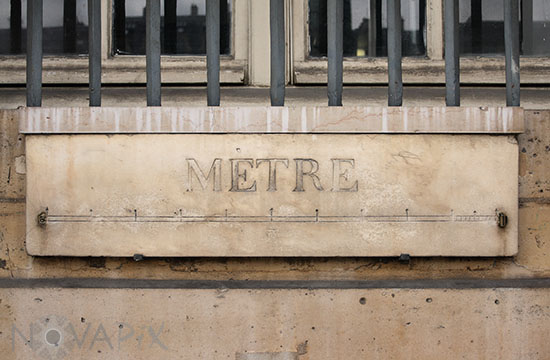 Mètre Etalon - Place Vendôme - Paris