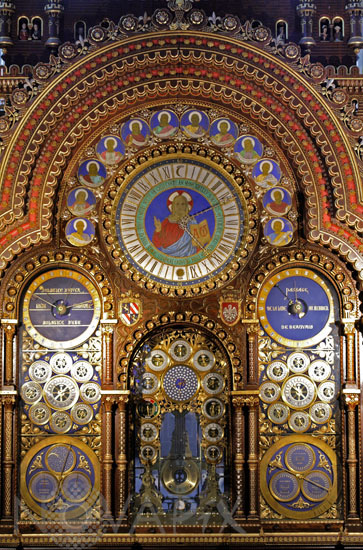 Astronomical clock of Saint-Pierre Cathedral - Beauvais