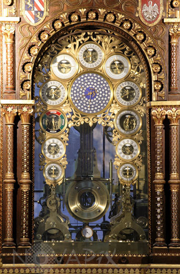 Astronomical clock of Saint-Pierre Cathedral - Beauvais - Detail