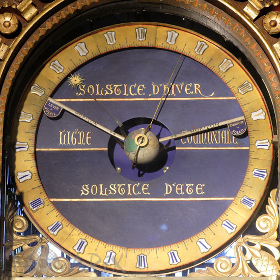 Astronomical clock of Saint-Pierre Cathedral - Beauvais - Detail