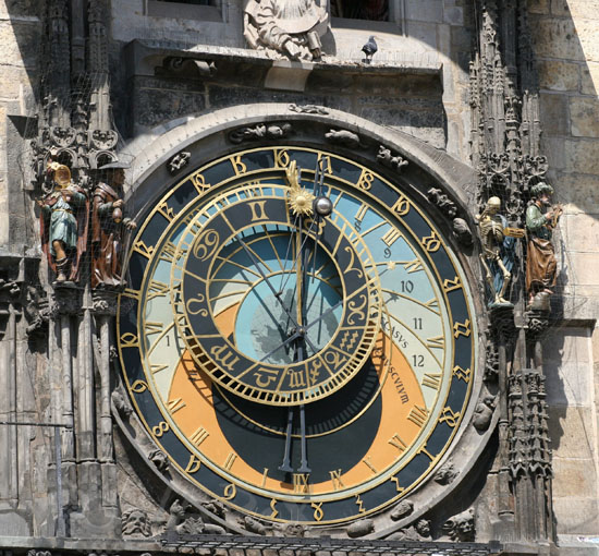 The Prague Astronomical Clock - 15th century