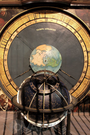 Astronomical clock of Strasbourg Cathedral - Detail