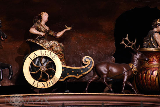Astronomical clock of Strasbourg Cathedral - Detail-