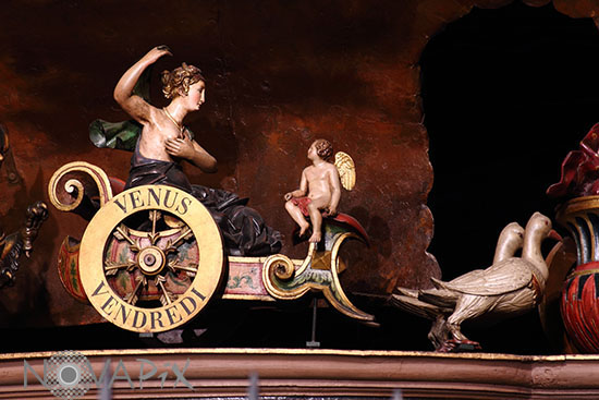 Astronomical clock of Strasbourg Cathedral - Detail-