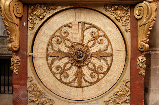 Horloge astronomique de Lyon - Calendrier Perpetuel