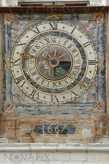 Horloge astronomique de Fécamp