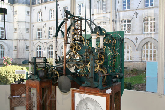 Horloge astronomique de Ploërmel-19e siècle-Face arrière