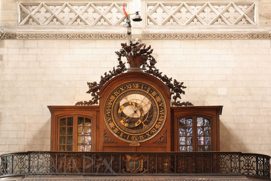 Astronomical clock of Saint-Omer Cathedral