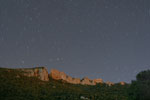 Circumpolaire au-dessus du Château de Peyrepertuse 