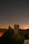 Filé d'étoiles sur les châteaux de Lastours