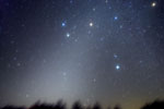 Mars et lumière zodiacale
